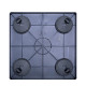 Pojazdná podložka 390 mm Mobile Platform Square, terakota