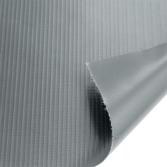 DEMA Krycia páska na plotový panel PVC 70x0,19 m, šedá