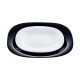 Plytký tanier 27x27 cm Carine Neo Black