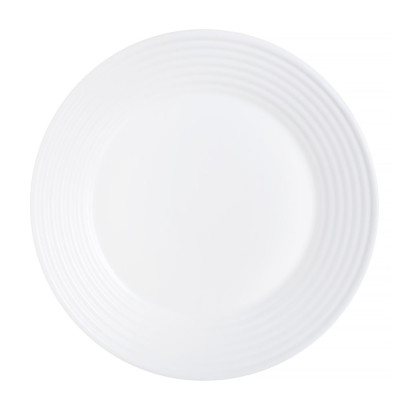 Plytký tanier 25 cm Harena biely