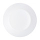Plytký tanier 25 cm Harena biely