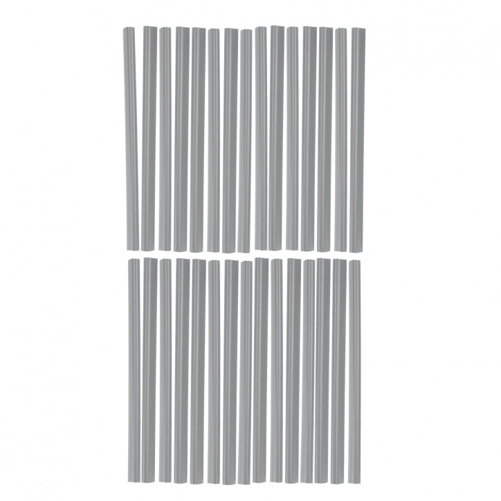 Krycia páska na plotový panel PVC 70x0,19 m, svetlo-sivá