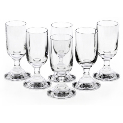 Poháriky na vodku 25 ml Balance, 6 ks