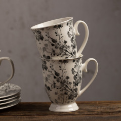 Porcelánový hrnček 300 ml Black Nature