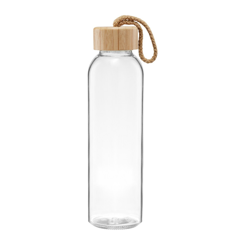 Sklenená fľaška na vodu 500 ml Natural