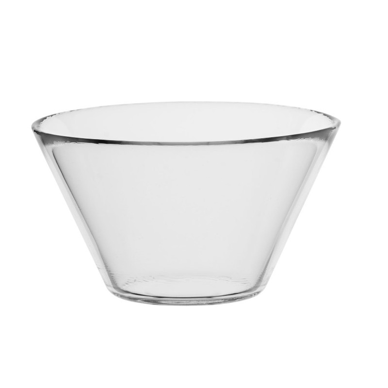 Trend Glass Sklenená miska na šalát 13 cm Daga