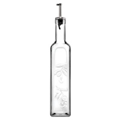 Nádobka na olej/ocot 500 ml s kovovým viečkom a lievikom