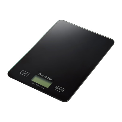 Kuchynská váha 50 kg Black