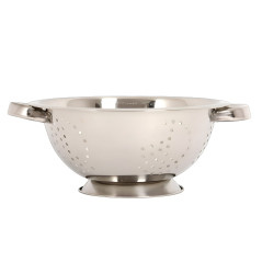 Nerezový cedník s uchami 24 cm Kapimex