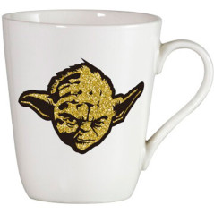 Porcelánový hrnček 400 ml STAR WARS Jedi Brokat Gold