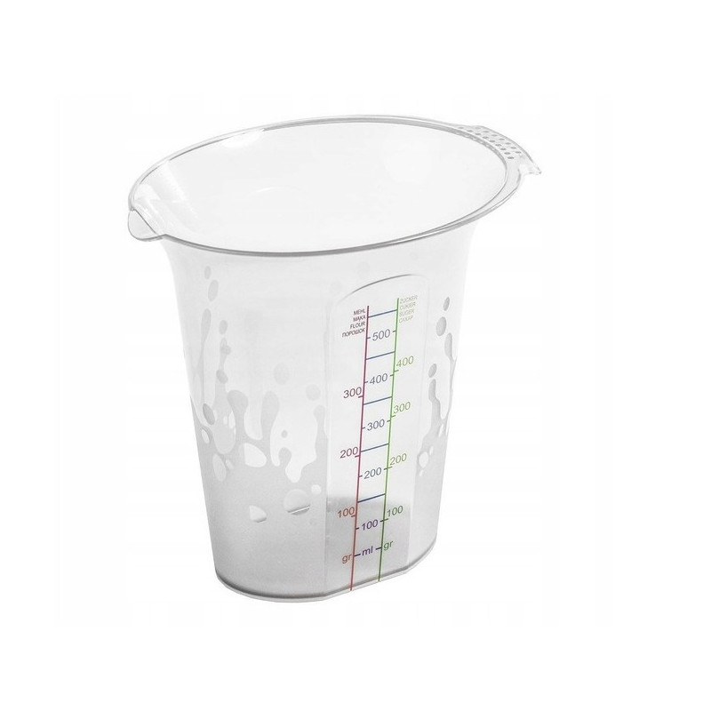 Plastová kuchynská odmerka 0,5 L