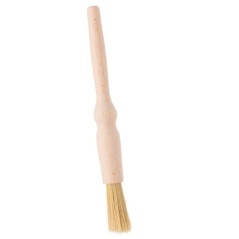 Maslovačka s okrúhlou drevenou rúčkou 19 cm