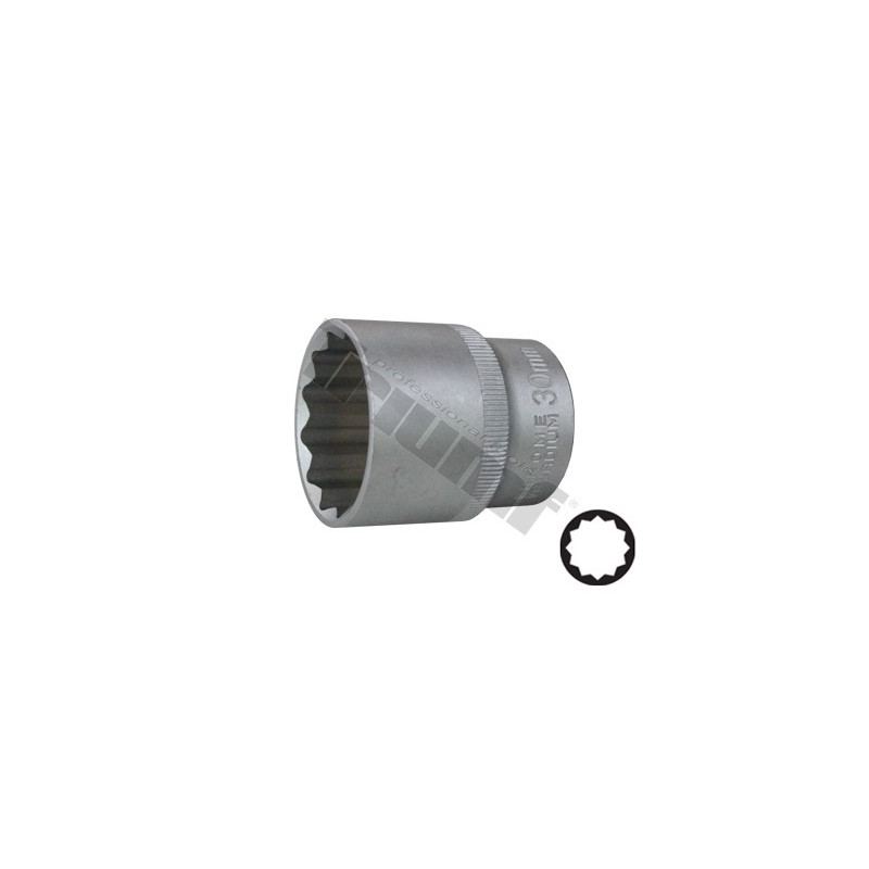 Nástrčkový kľúč 12-hran 30 mm 1/2"
