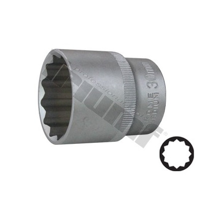 Nástrčkový kľúč 12-hran 30 mm 1/2"