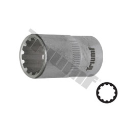 Nástrčkový kľúč univerzálny profil 19 mm 1/2"