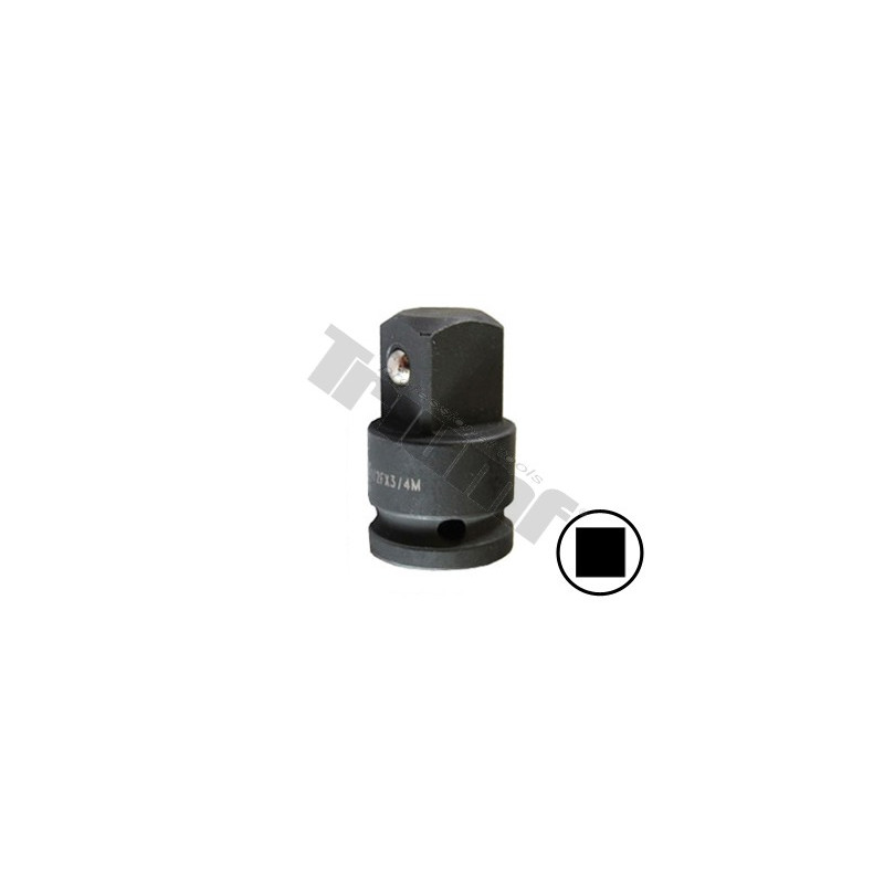 Redukcia kovaná vstup 1/2" - výstup 3/4"