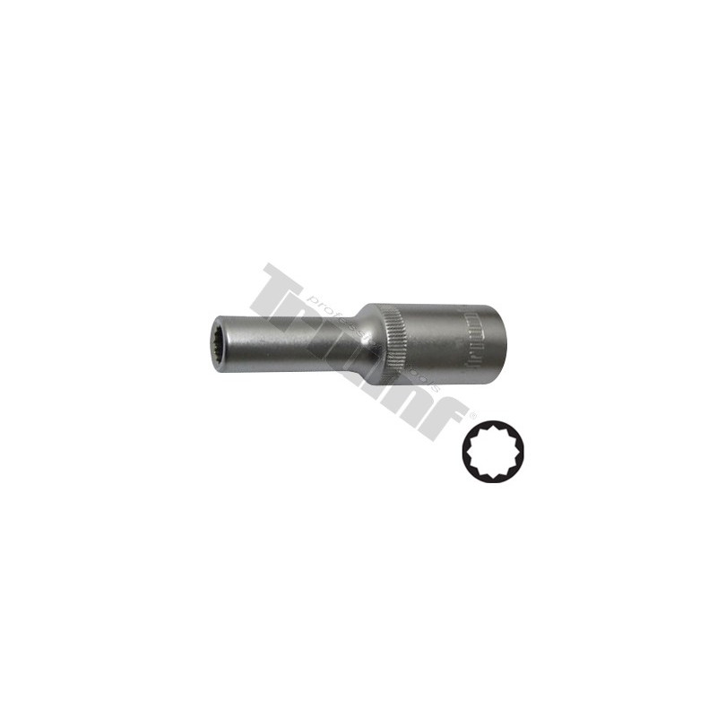 Nástrčkový kľúč 12-hran 21 mm 1/2" predĺžený