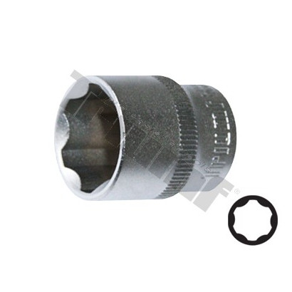 Nástrčkový kľúč profil Surface Drive 20 mm 1/2"