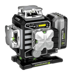 Krížový laser samonivelačný 4D LLP4DG, zelený