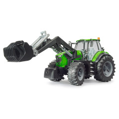 Traktor s čelným nakladačom Deutz 8280 TTV 1:16 03161