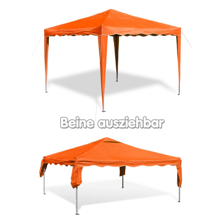 Záhradný altánok skladací 3x3 m, oranžový Záhradný altánok skladací 3x3 m, oranžový
