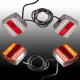 Magnetické LED koncové osvetlenie prívesu 12 V