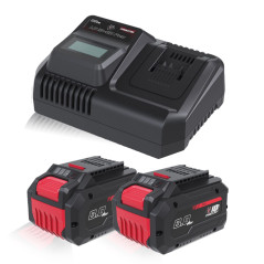 AKCIA! 2x8Ah akumulátory + Rýchlonabíjačka LG 18-80 Pro