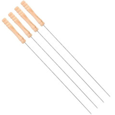 Grilovacie ihly 38 cm na špízy, 4 ks