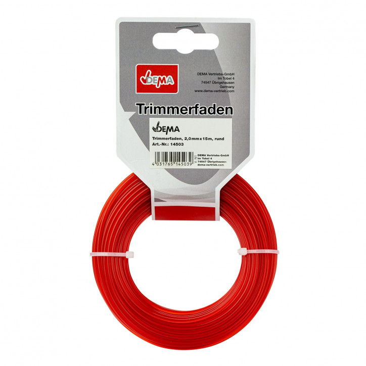 Vyžínacia struna 2,0 mm x 15 m, okrúhla Vyžínacia struna 2,0 mm x 15 m, okrúhla