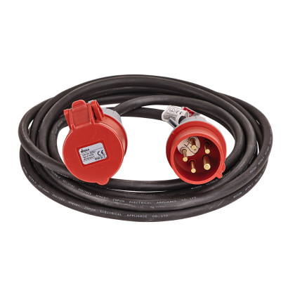 Predlžovací kábel IP44 H07RN-F 16A 5x1,5 mm2 5 m