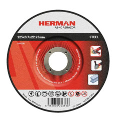 Rezný kotúč na oceľ 125x0,7x22,23 mm s prelisom AS-40 Abrazor