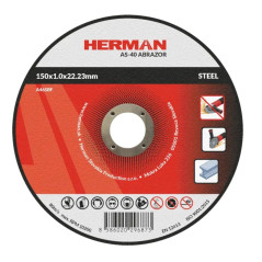 Rezný kotúč na oceľ 150x1,0x22,23 mm s prelisom AS-40 Abrazor
