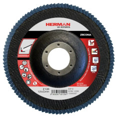 Lamelový kotúč na nerez 125 mm/P120 LR-30 Punta zirconia
