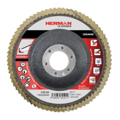 Lamelový kotúč na nerez a legované ocele 125 mm/P80 LX-30 Punta ceramic
