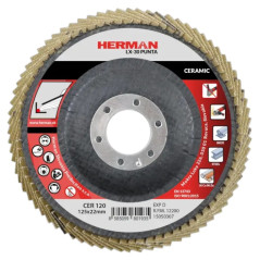 Lamelový kotúč na nerez a legované ocele 125 mm/P120 LX-30 Punta ceramic