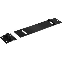 Okrasná petlica na dvere 130 mm čierna