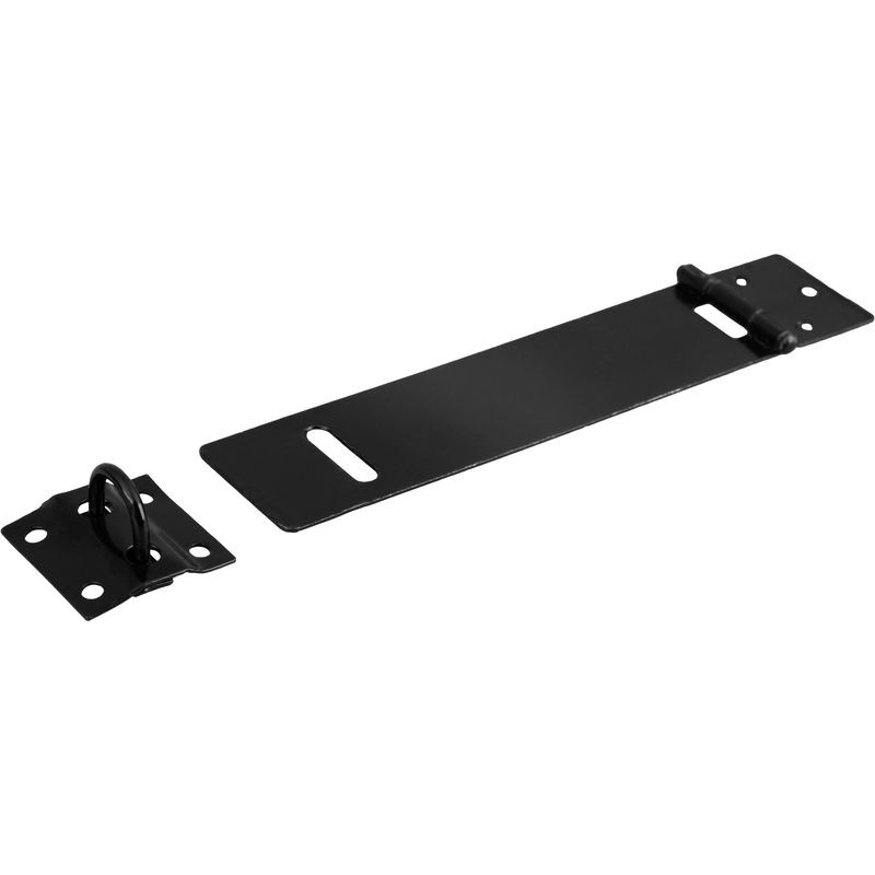 Okrasná petlica na dvere 130 mm čierna