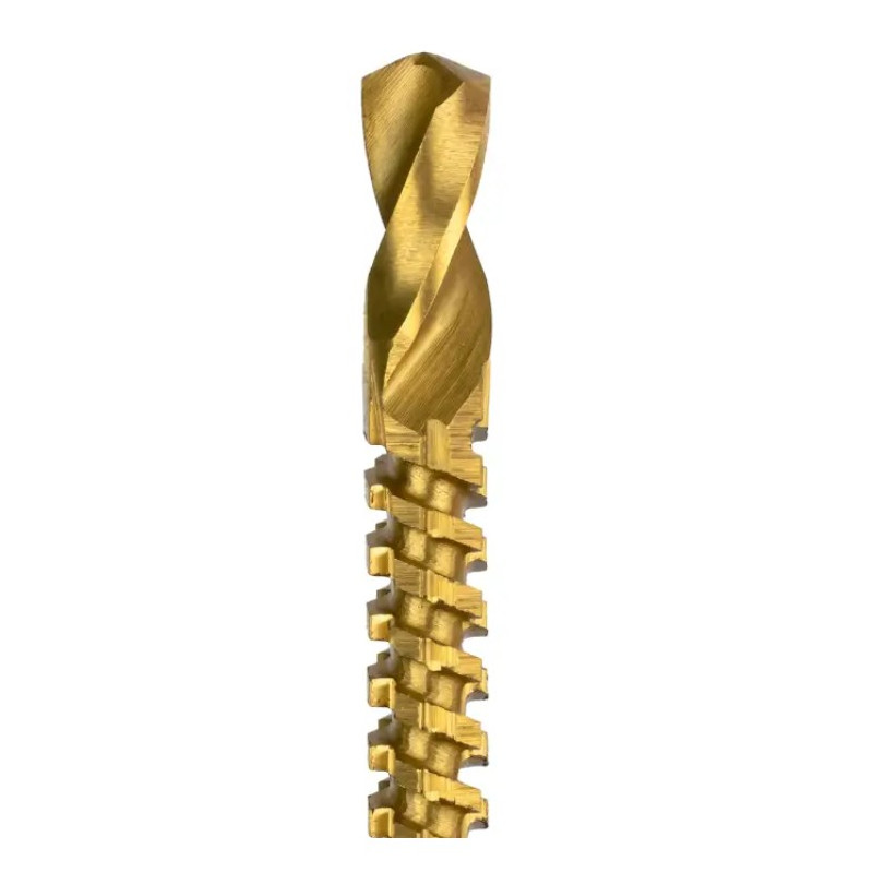 Frézovací vrták do plechu, plastov a dreva 6,0x90 mm HSS-G TiN DM-31