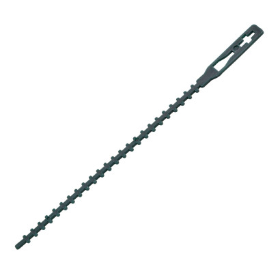 Plastové pásiky na viazanie rastlín 130 mm, zelené, 50 ks