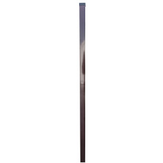 Plotový stĺpik GALAXIA ZN+PVC 60x40x1,5x2000, hnedý