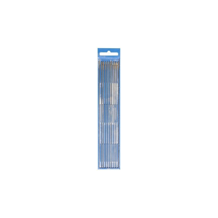 Volfrámová elektróda LA 15 zlatá 1,6x175 mm, 10 ks