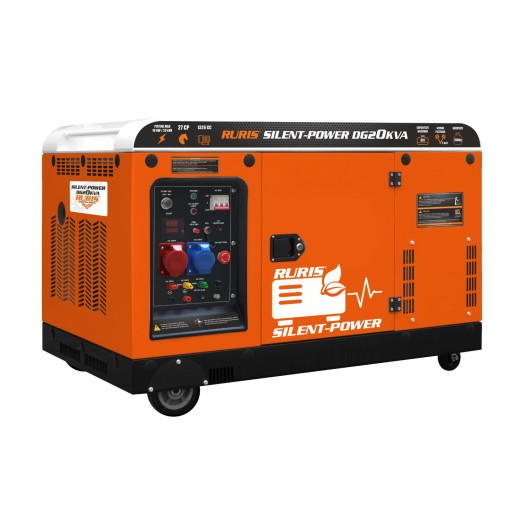 Naftová elektrocentrála Silent Power DG20KVA