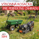 Set Kosačka High Wheeler 480-139 + Záhradný vozík GGW 250