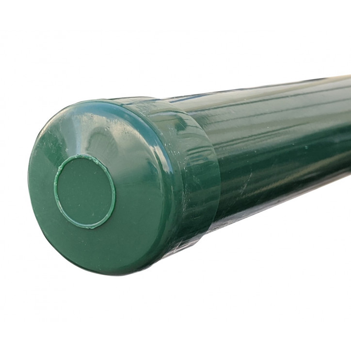 Stĺpik poplastovaný (BPL) ZN+PVC 48x1,5x2000, zelený