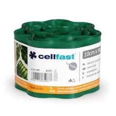 Ohraničenie trávnika cellfast® 100 mm x 9 m, zelené