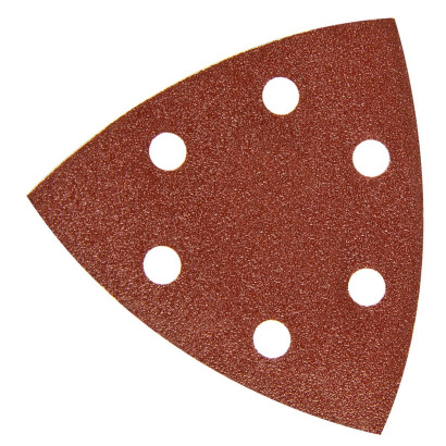 DEMA Brúsny papier pre delta brúsku 93x93x93 mm P100, 50 ks