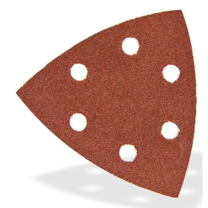 DEMA Brúsny papier pre delta brúsku 93x93x93 mm P120, 50 ks