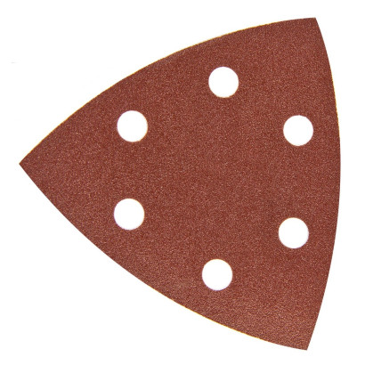 DEMA Brúsny papier pre delta brúsku 93x93x93 mm P150, 50 ks