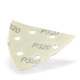 DEMA Brúsny papier pre delta brúsku 93x93x93 mm P320, 10 ks