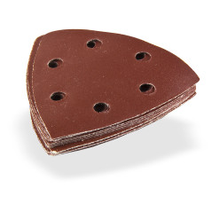DEMA Brúsny papier pre delta brúsku 93x93x93 mm P320, 10 ks